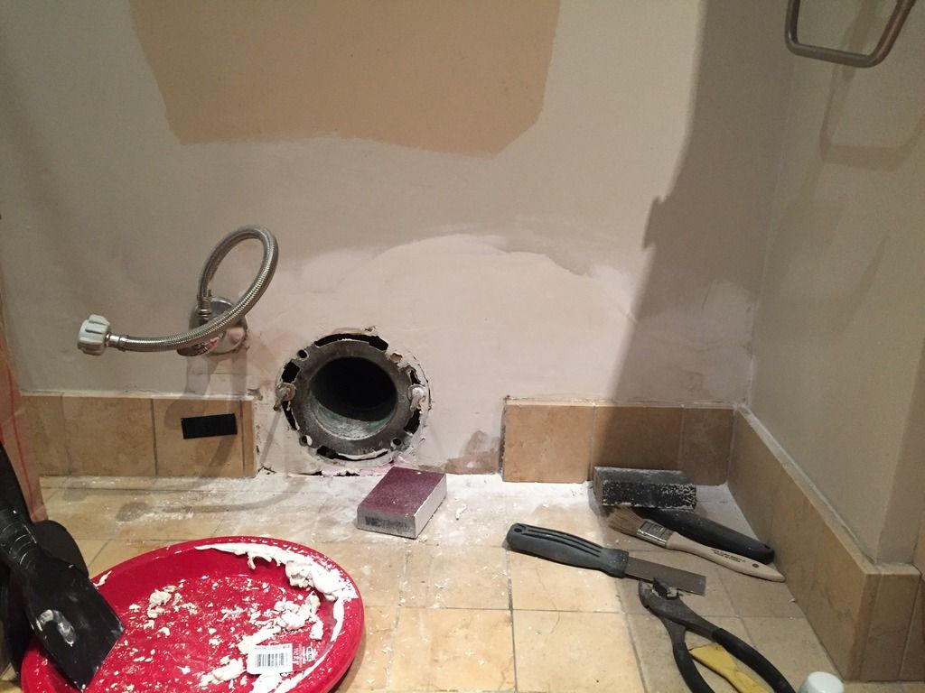 Rear Outlet Floor Mounted Toilet HELP Plumbing DIY Home Improvement DIYChatroom